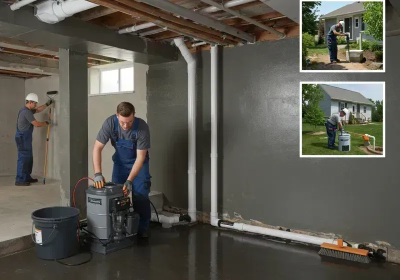 Basement Waterproofing and Flood Prevention process in Wiley Ford, WV